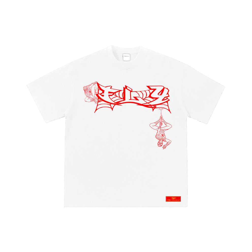White Spidey Tee