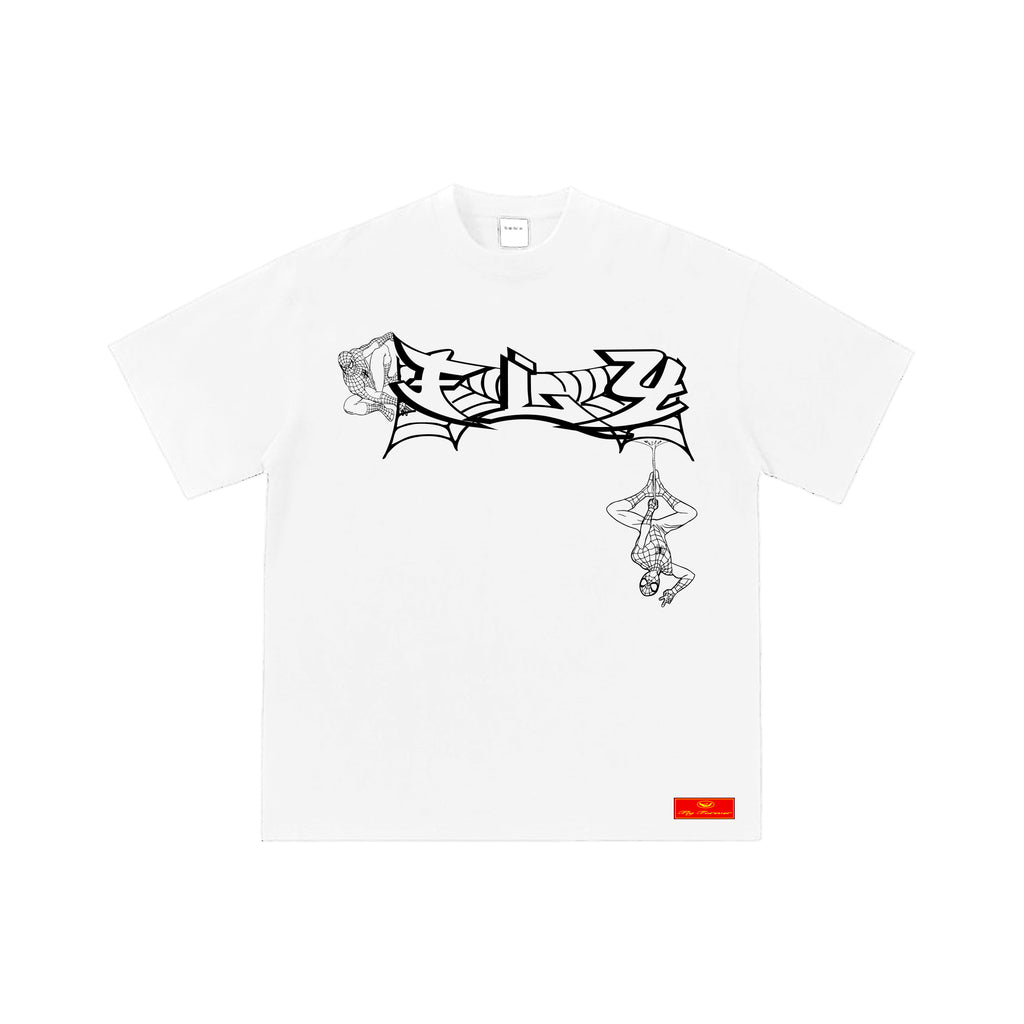 White Spidey Tee